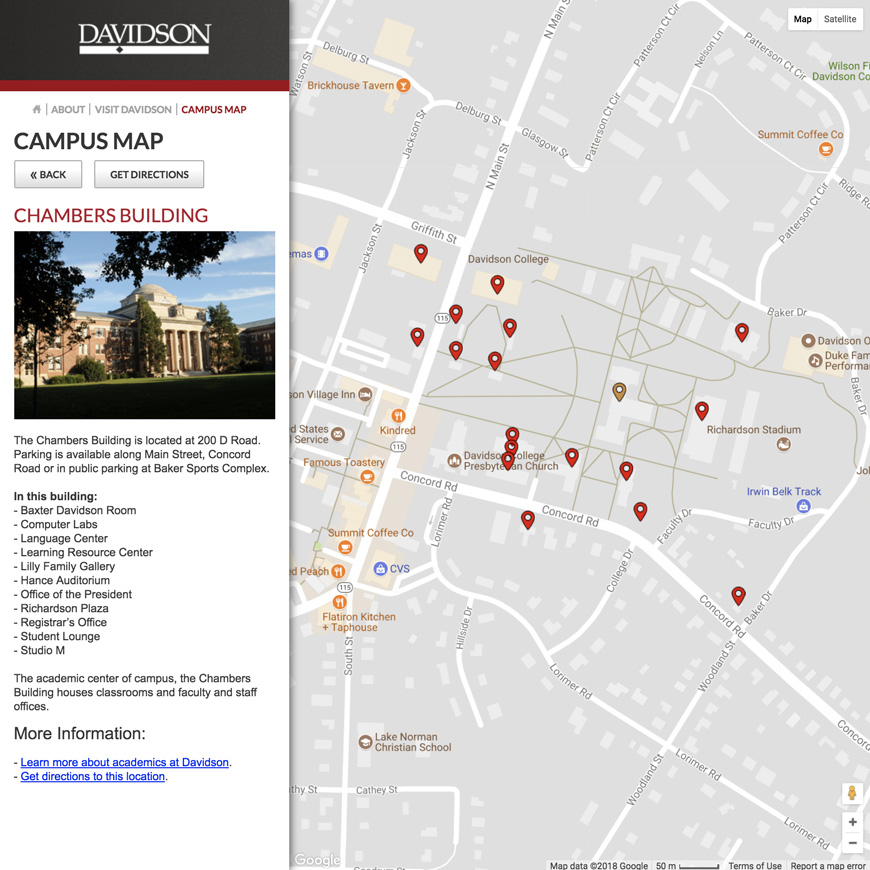Image associated with Davidson College